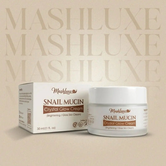 Crystal Glow Cream | Mashluxe Snail Mucin