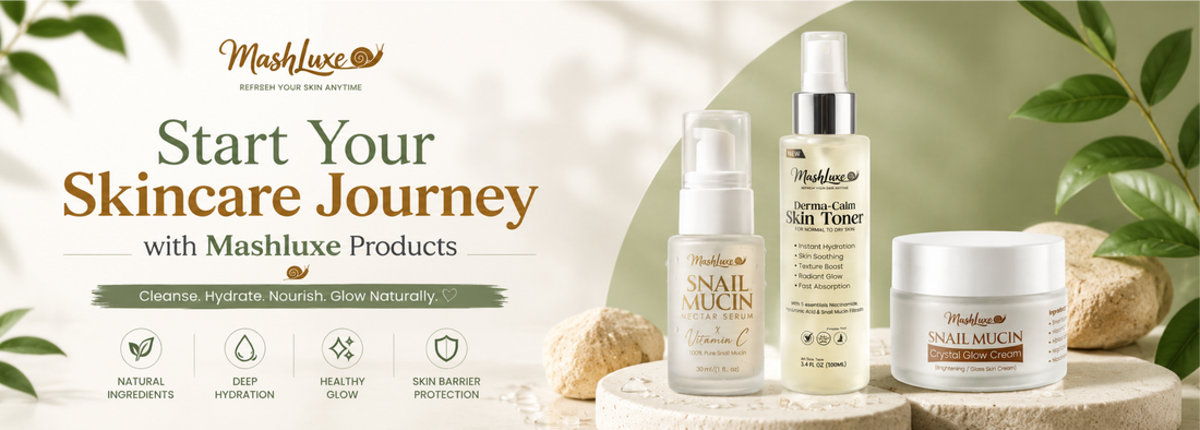 Start Your Skincare Journey with Mashluxe Products