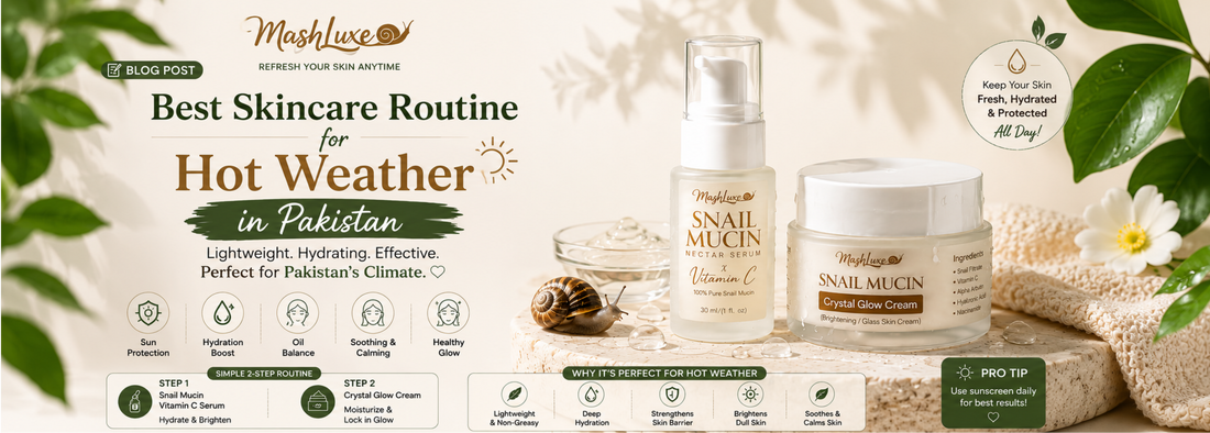 Best Skincare Routine for Hot Weather in Pakistan