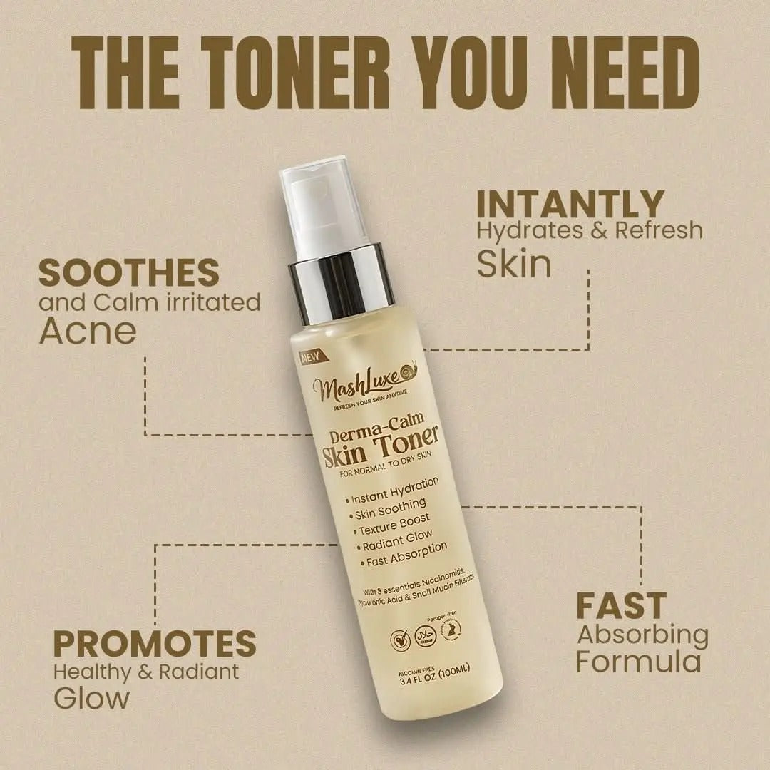 Mashluxe Complete Glow Combo | Toner + Vitamin C Serum + Glow Cream