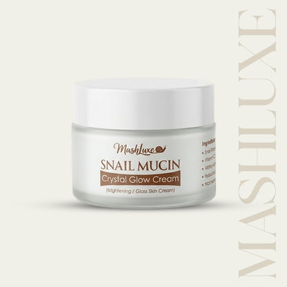 Mashluxe Snail Mucin Crystal Glow Cream