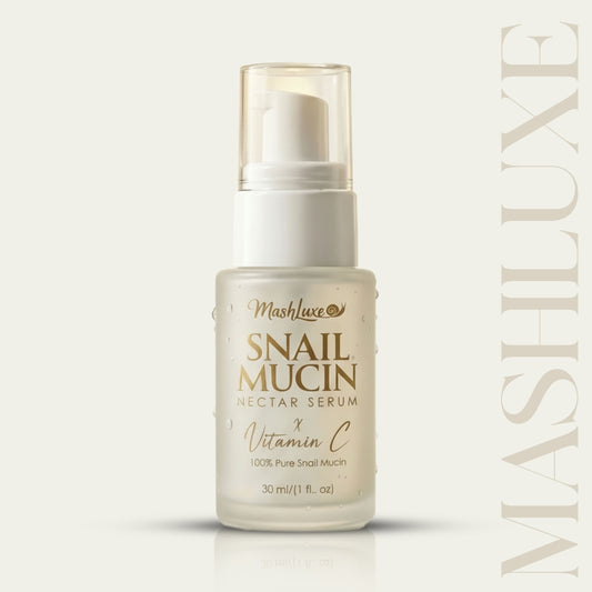 Mashluxe Snail Mucin Vitamin C Serum 30ml