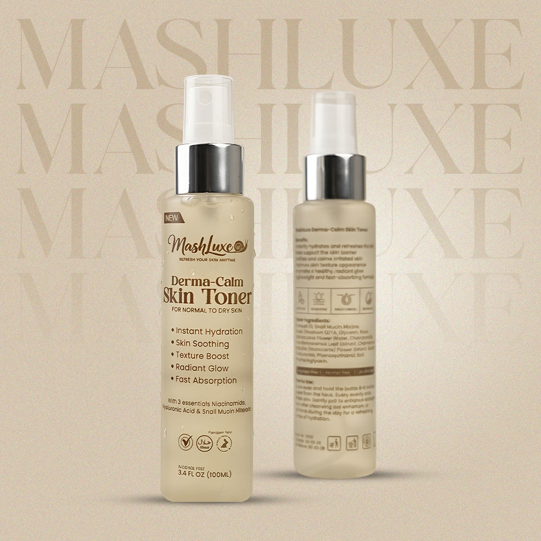 Derma-Calm Skin Toner – Soothing & Hydrating Facial Mist | Mashluxe