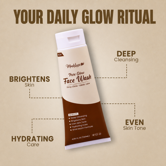 Mashluxe Pure Glow Face Wash daily use