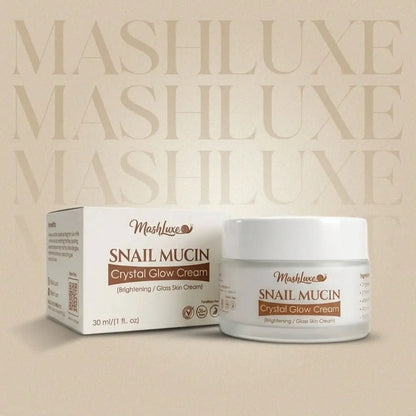 Crystal Glow Cream | Mashluxe Snail Mucin